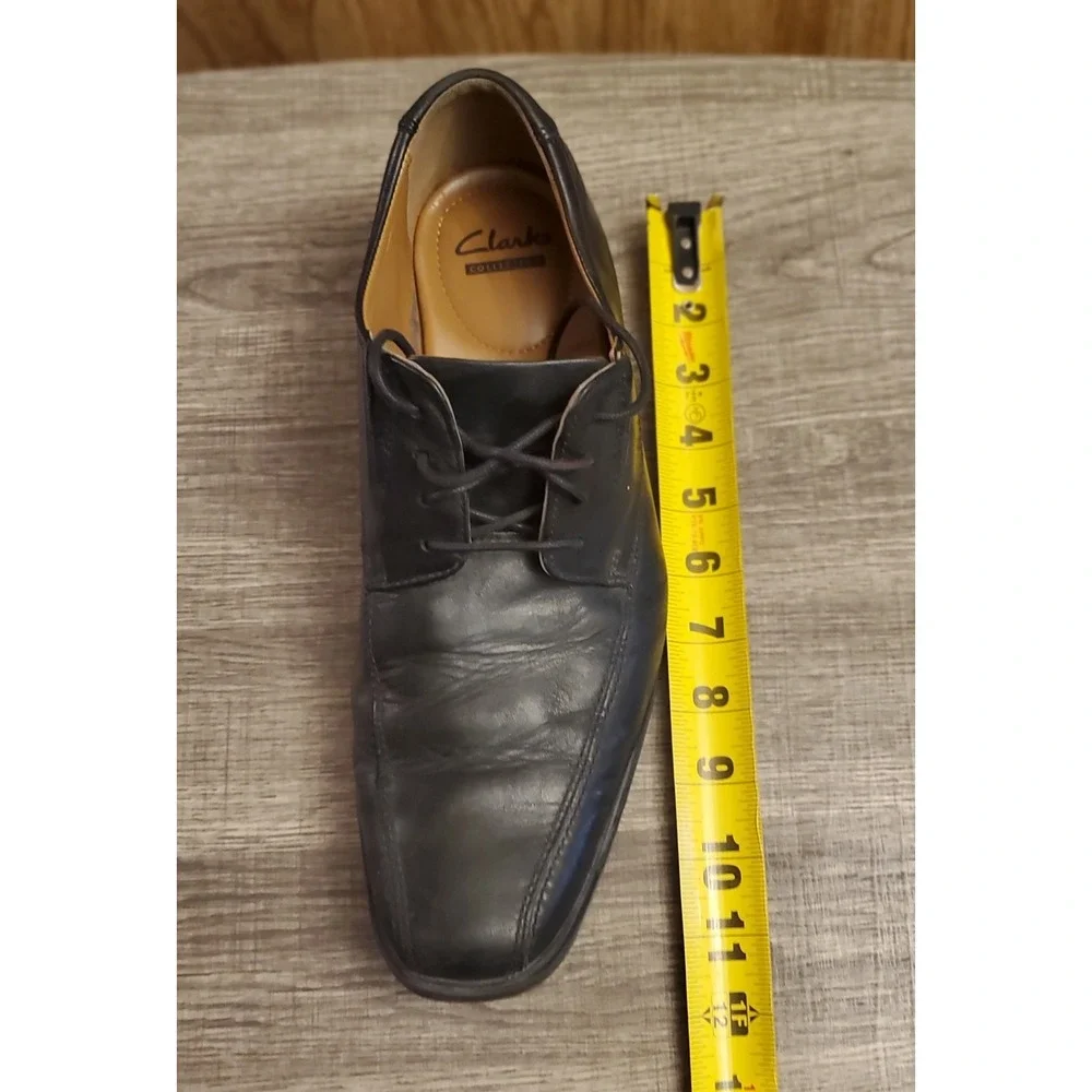 Clarks‎ Collection Tiden Walk Lace Up Shoes Men's Size 9.5 Black
